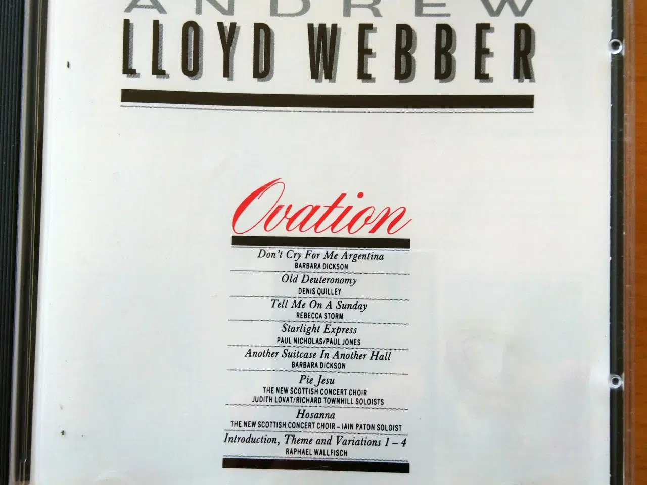 Billede 1 - 2 cd " Andrew Lloyd Webber"