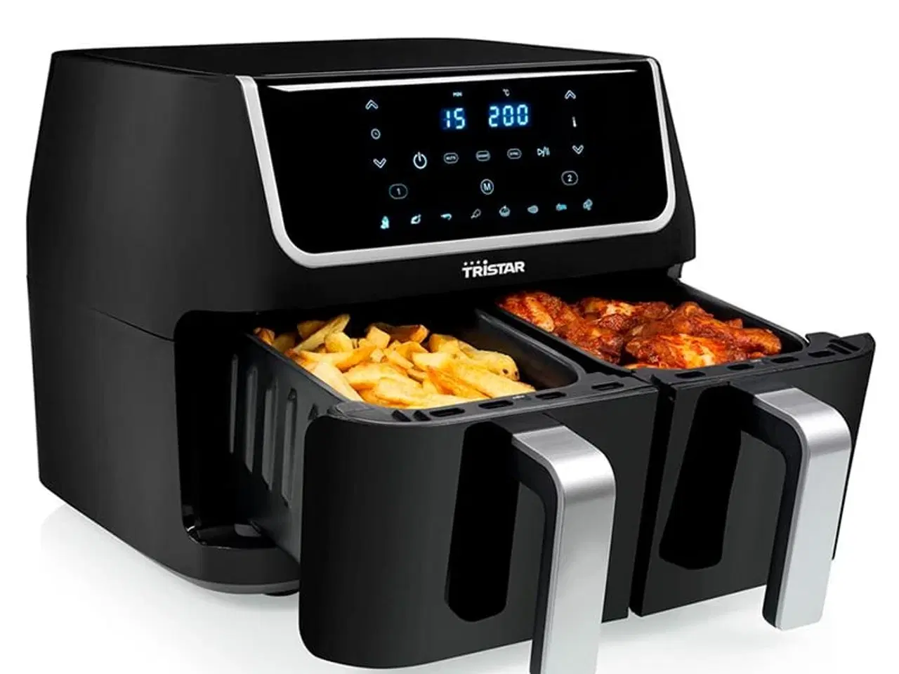 Billede 3 - Tristar FR-6970 airfryer med 2 skuffer 2x4,5 liter