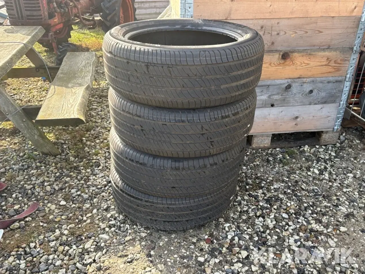 Billede 1 - Dæk Michelin E-Primacy til elbil 4 styk