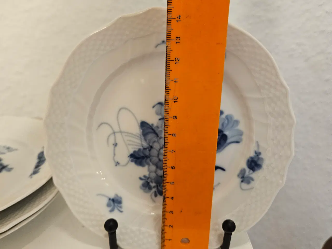 Billede 3 - Royal Copenhagen Blå Blomst tallerkener 4 stk