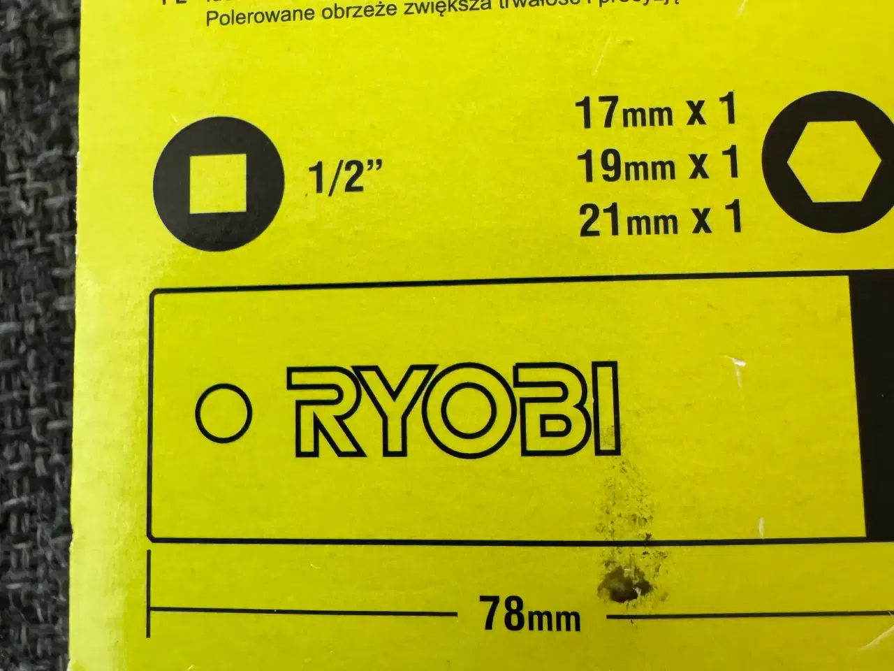 Billede 6 - Nye Ryobi RAKPISOC3 slagtoppe 17-19-21 mm