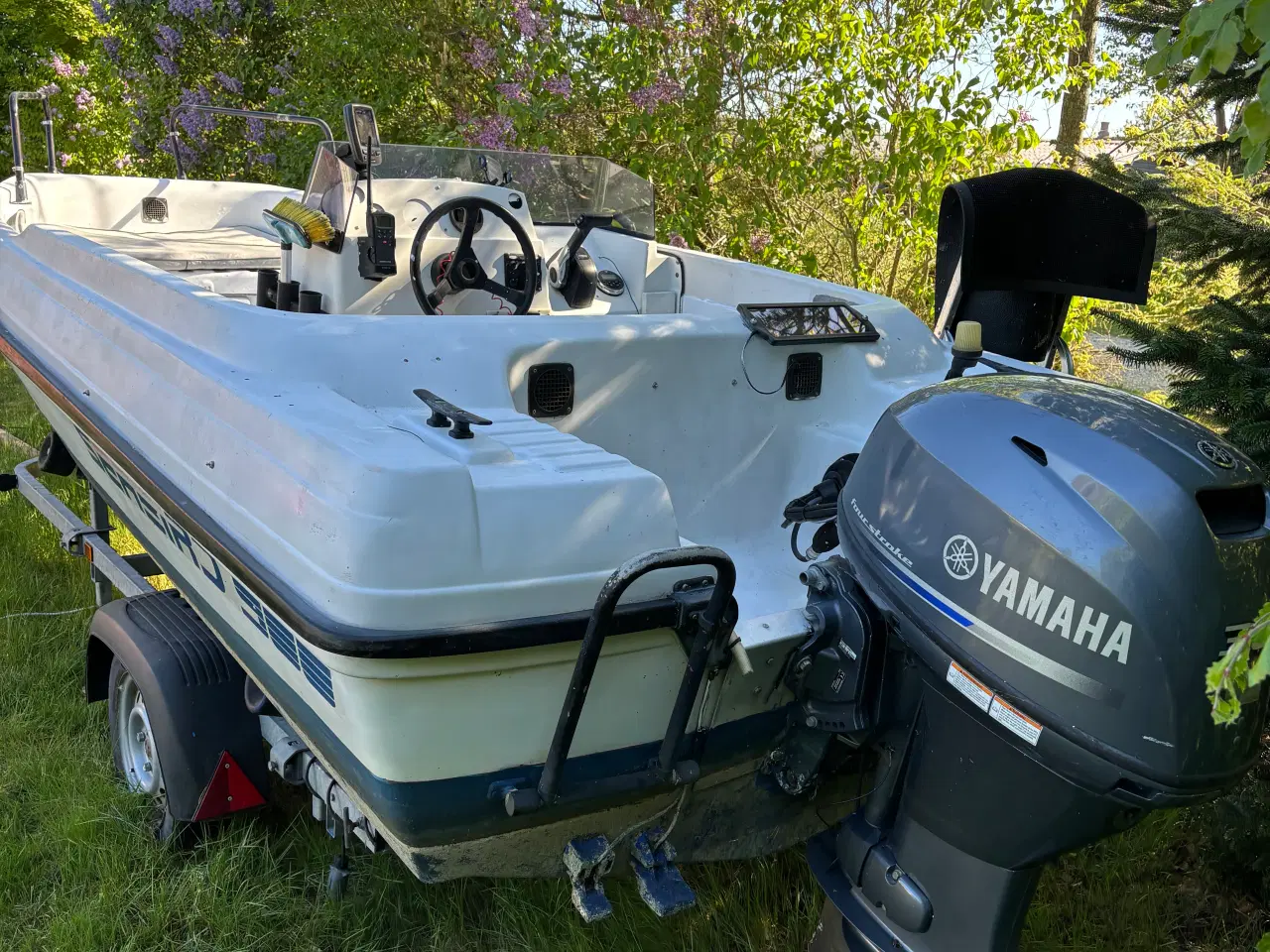 Billede 5 - Styrepult båd med 30 heste YAMAHA 4 takt