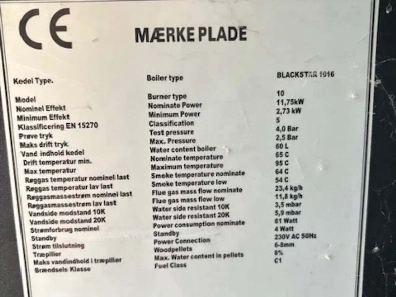 Billede 5 - NBE træpillefyr