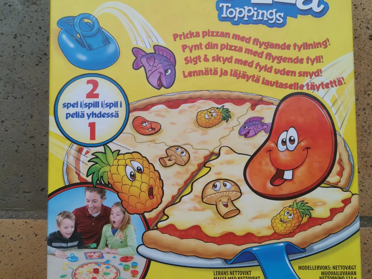 Billede 1 - Play-doh Poppin' Pizza Toppings Brætspil