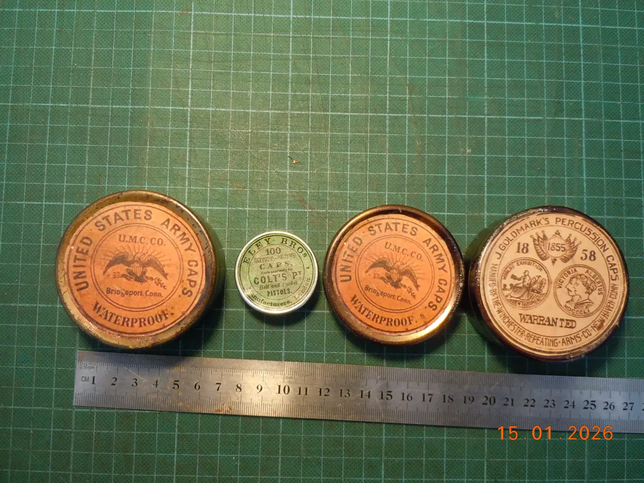 Billede 1 - Fænghættedåser i sæt af 4 stk.