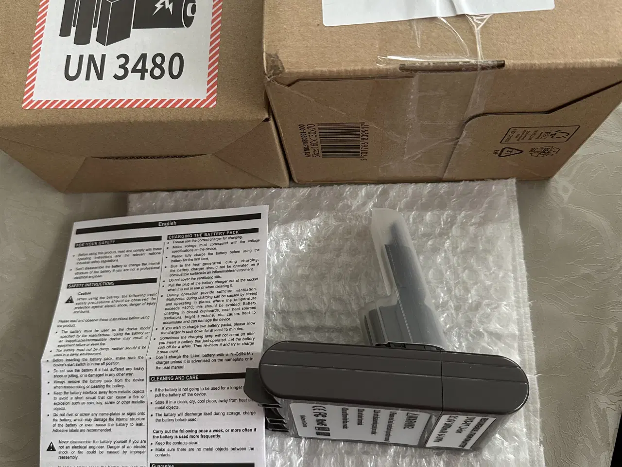 Billede 4 - Dyson V7 batteri