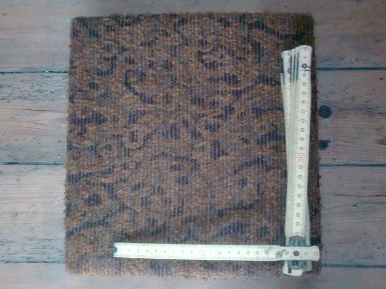 Billede 3 - Kæmpe krukke fod stand i træ på 4 ben