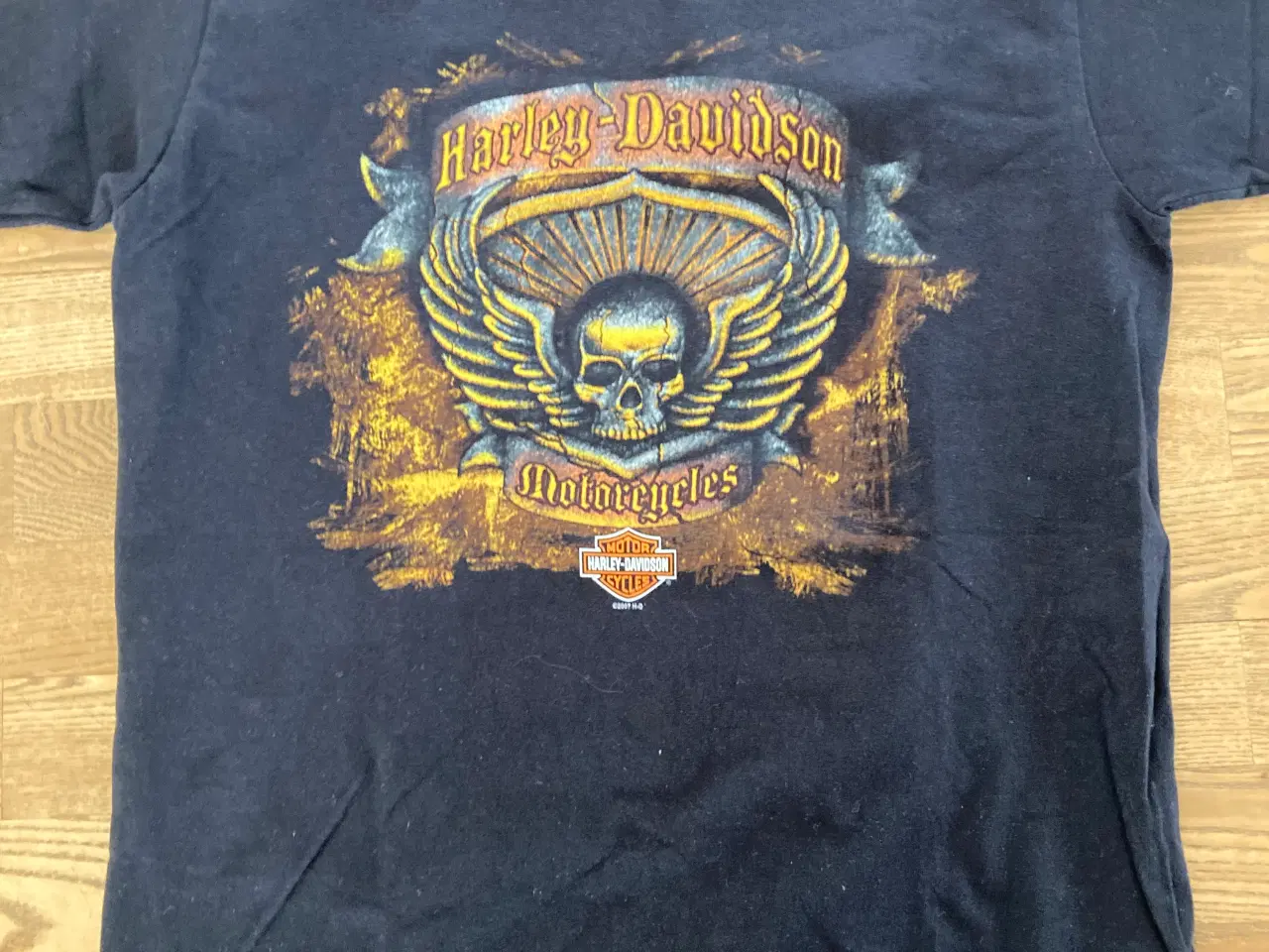 Billede 3 - Harley-Davidson T-shirt sort bomuld str. M