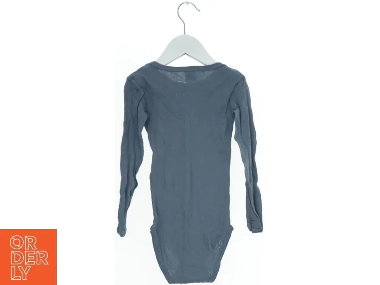 Billede 2 - Langærmet bodystocking med elefantmønster fra Smallstuff (str. 98)