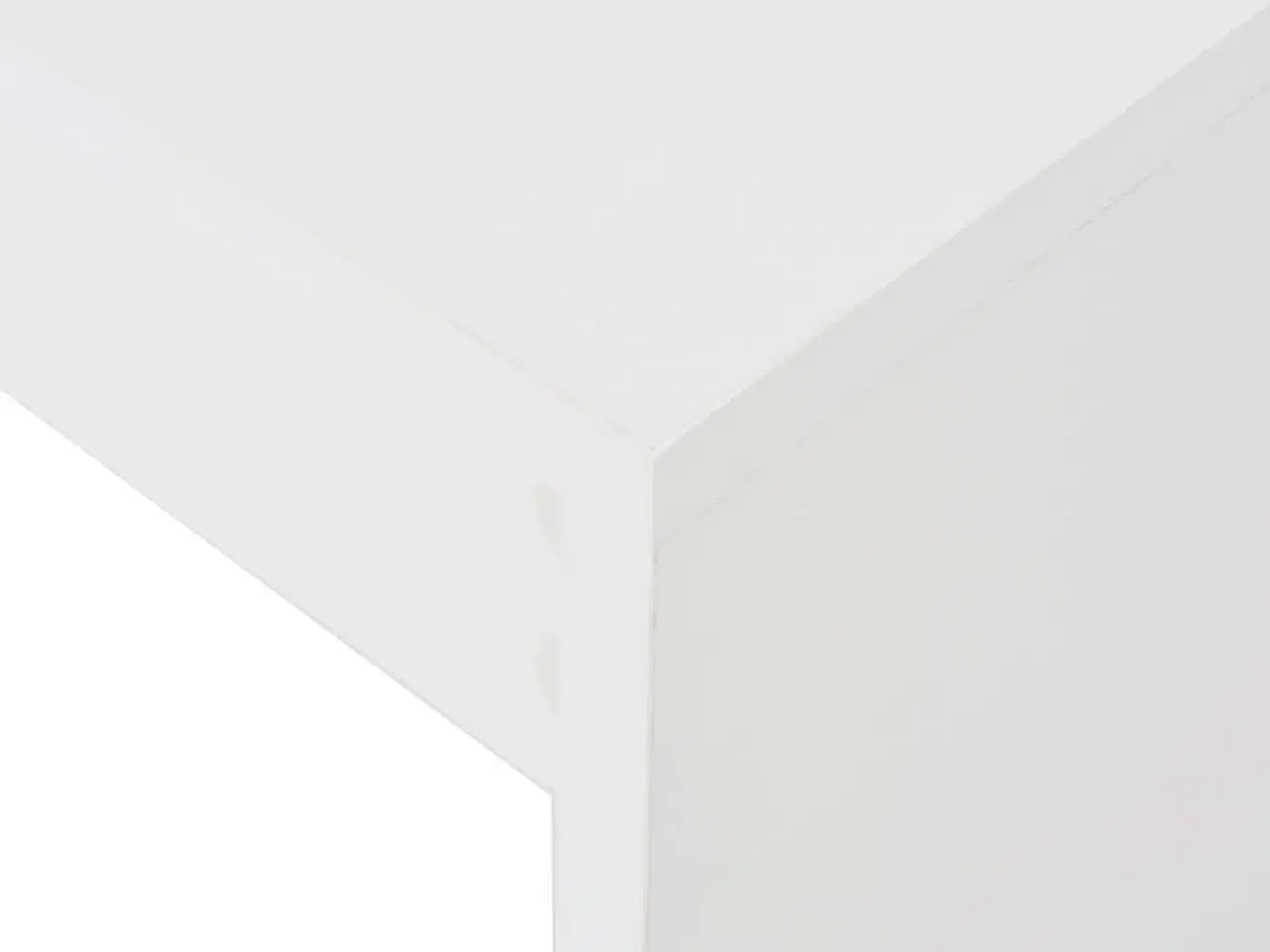 Billede 5 - Barbord med hylde 110x50x103 cm hvid