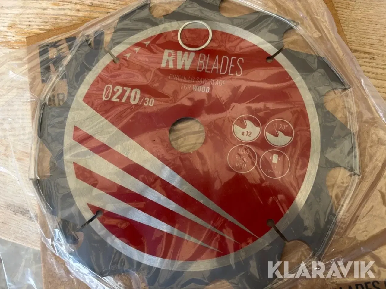Billede 2 - Rundsavsklinger RW Blades Ø270 / 30