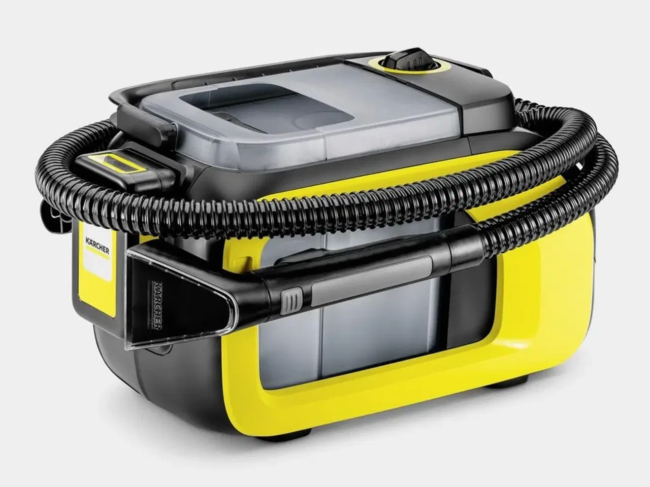 Billede 4 - Tæpperenser 18V – Kärcher SE 3-18 Compact, sort/gul