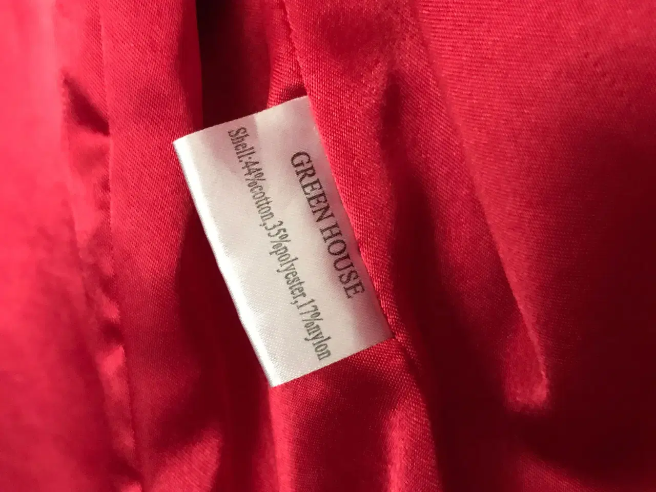 Billede 3 - Rød jakke