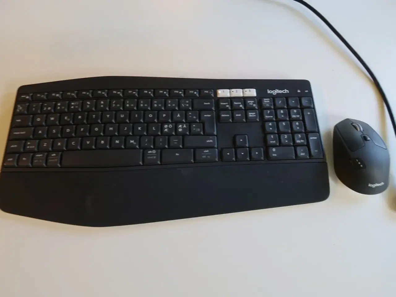Billede 1 - Logitech trådløs keyboard & mus
