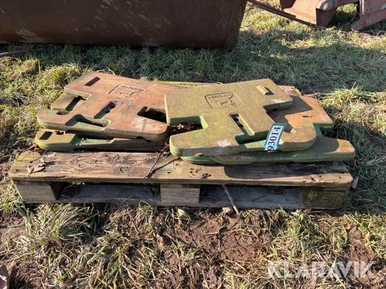 Billede 5 - Frontvægte 50 kg John Deere - 5 styk