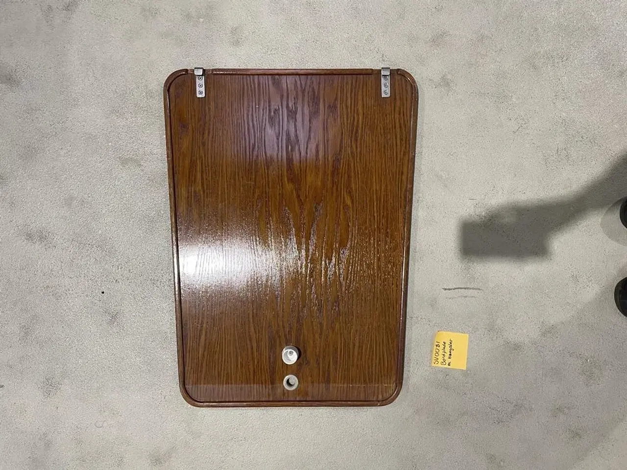 Billede 1 - BORDPLADE MED HÆNGSLER