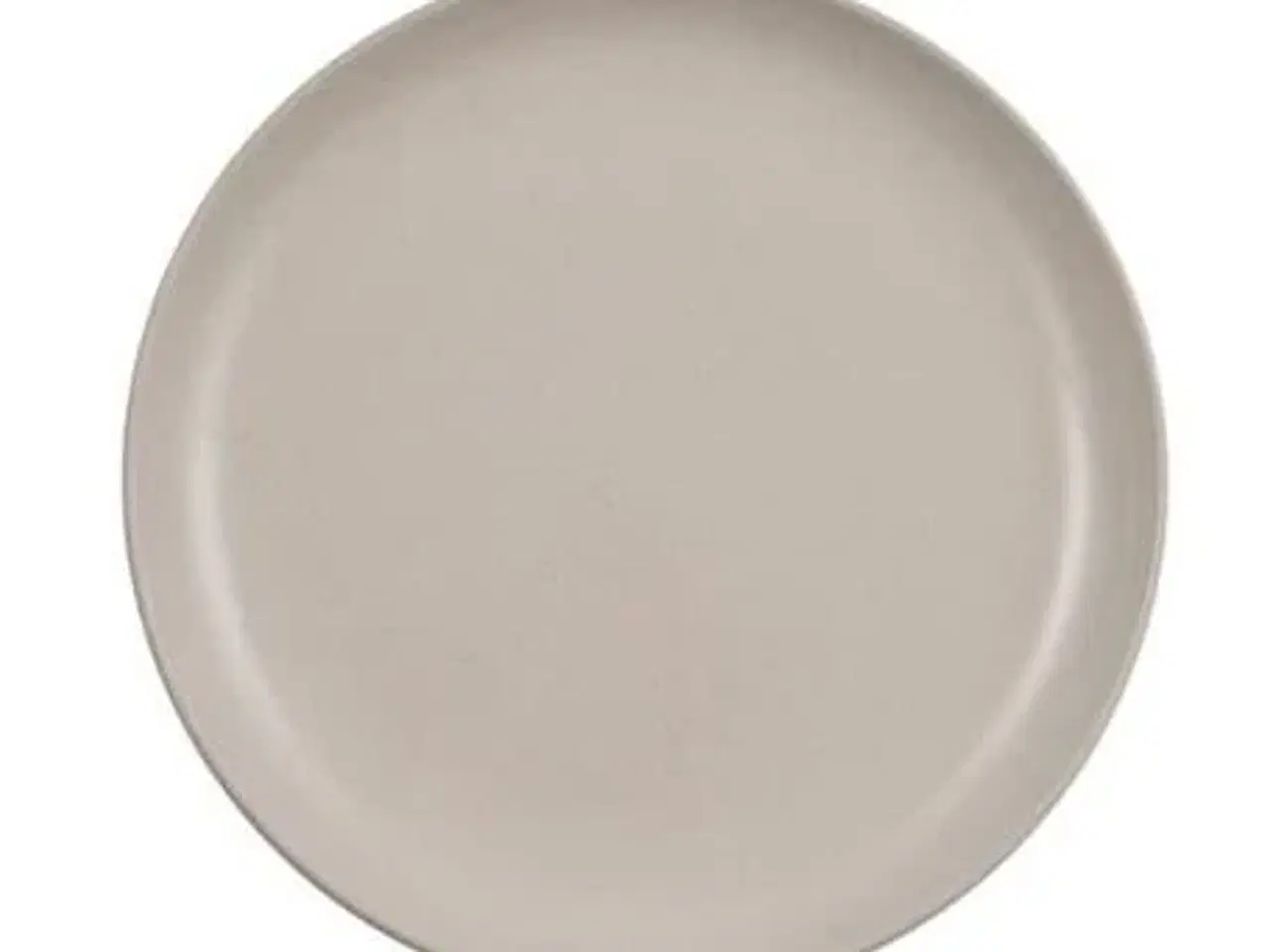 Billede 1 - 12 stk. Tallerken stentøj råhvid 270 mm Rustik