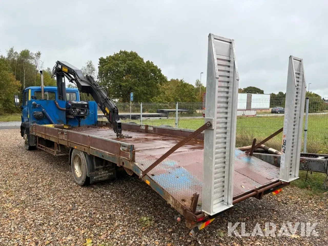 Billede 2 - Lastbil Mercedes-Benz 1517 med HIAB kran