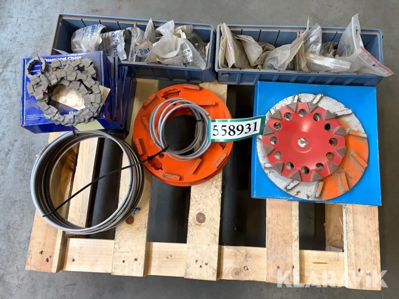 Billede 1 - Reservedele til Husqvarna/Partner ringsav og betonsav
