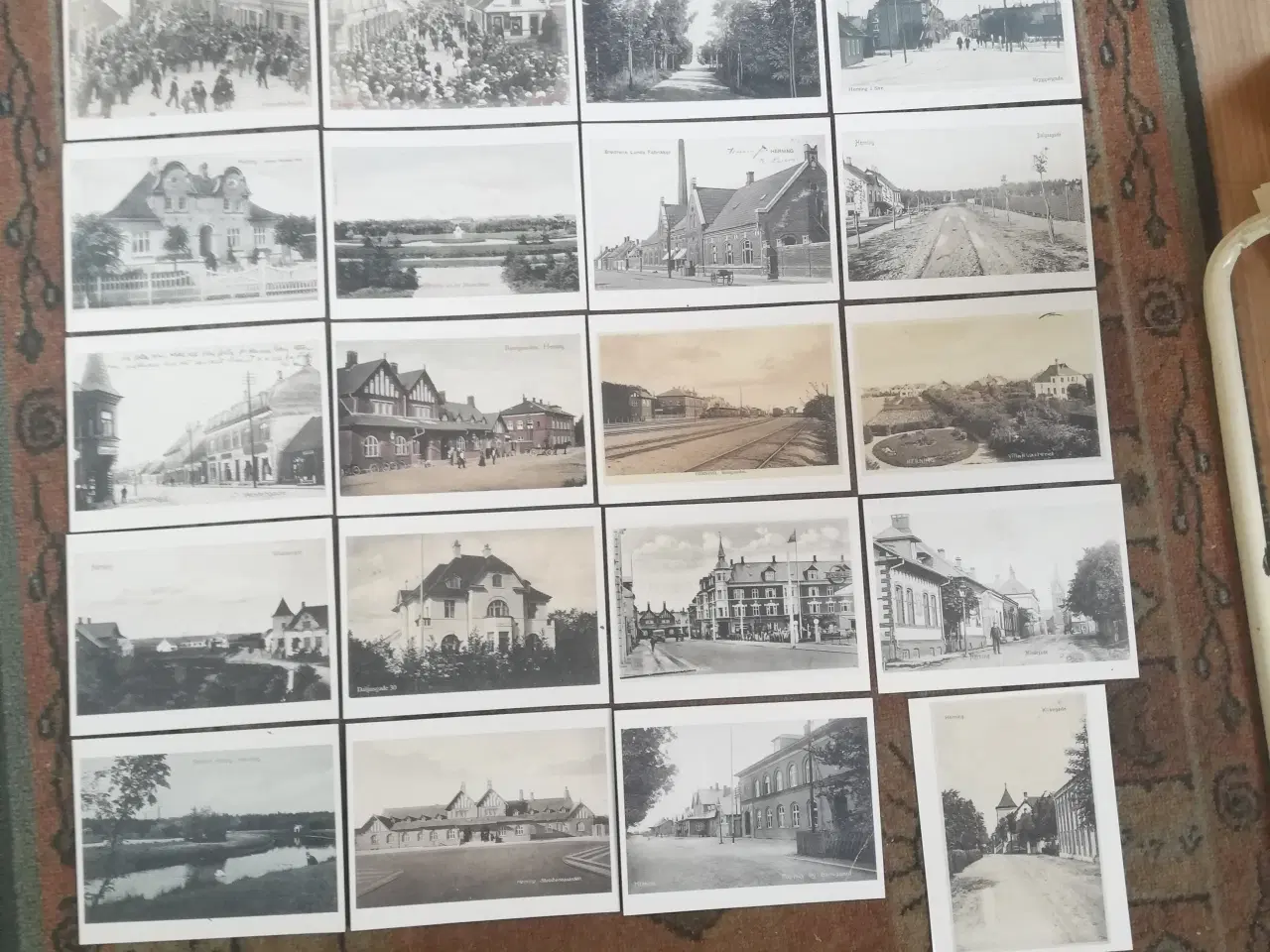 Billede 2 - 24 stk gamle postkort fra Herning