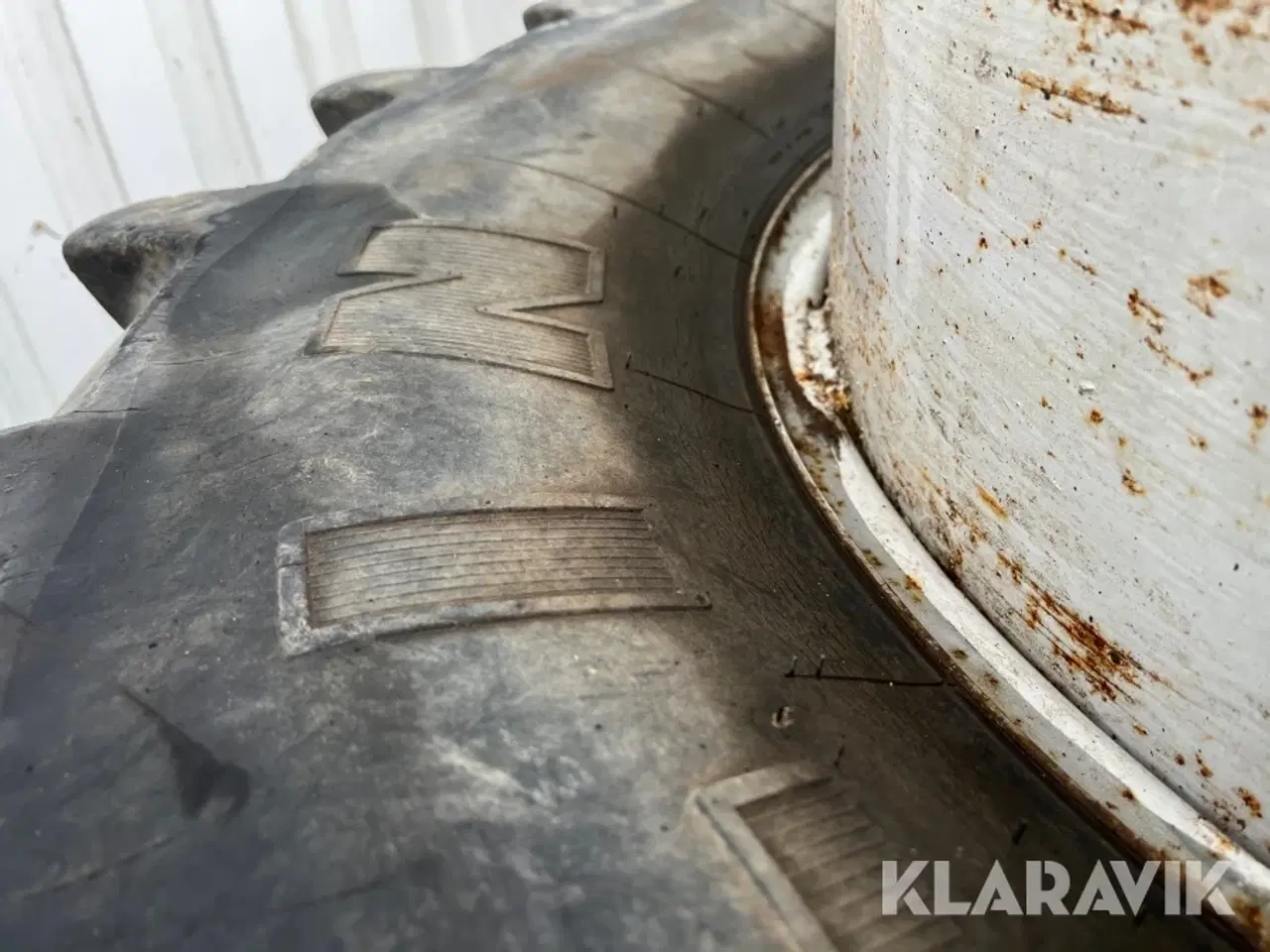 Billede 10 - Tvillingehjul Michelin 480/65R28 - 2 styk - med klemmer