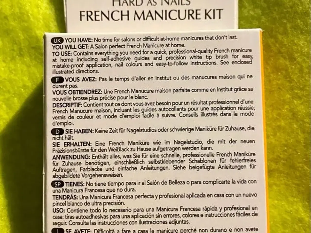 Billede 2 - Ubrugt FRENCH MANICURE Kit