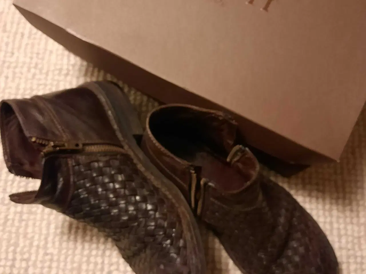 Billede 2 - Støvler korte mørke brune