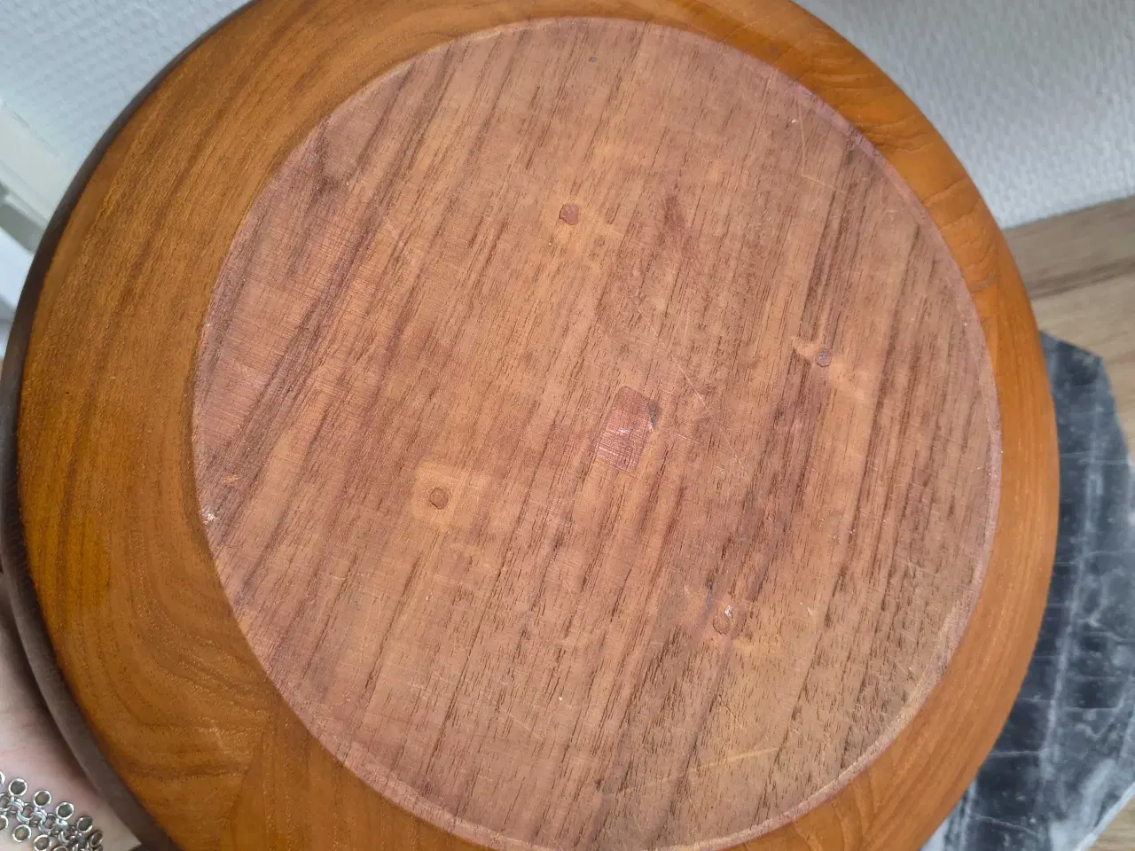 Billede 4 - Skål i teaktræ 
