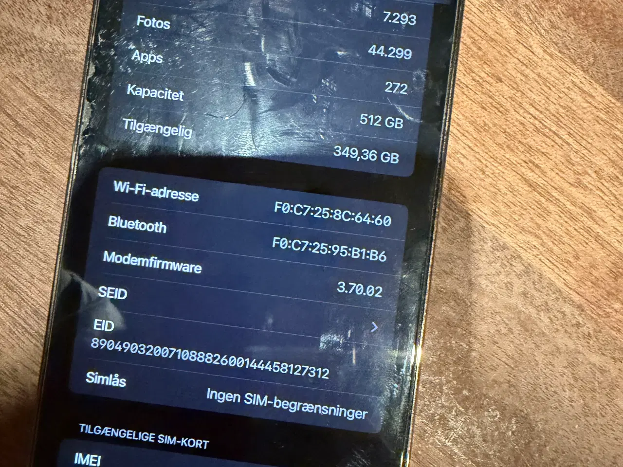 Billede 5 - iPhone 14 Pro Max gold 512gb