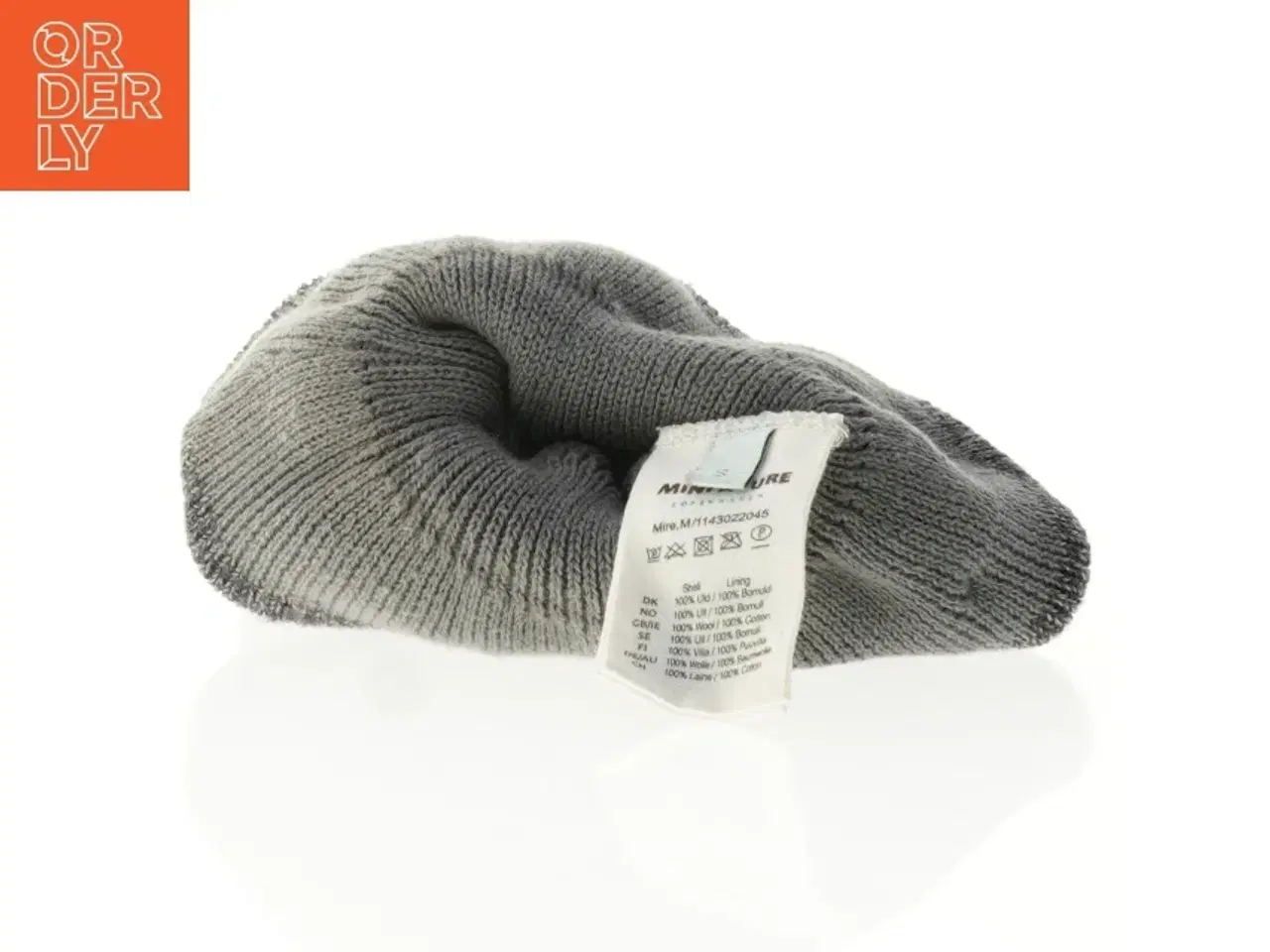 Billede 3 - Elefanthue i varmt stof fra Mini A Ture (str. 26 x 15 cm/S)