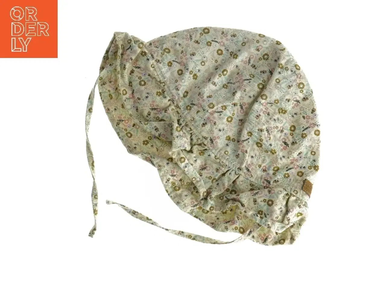 Billede 4 - Baby kyse/solhat med blomsterprint