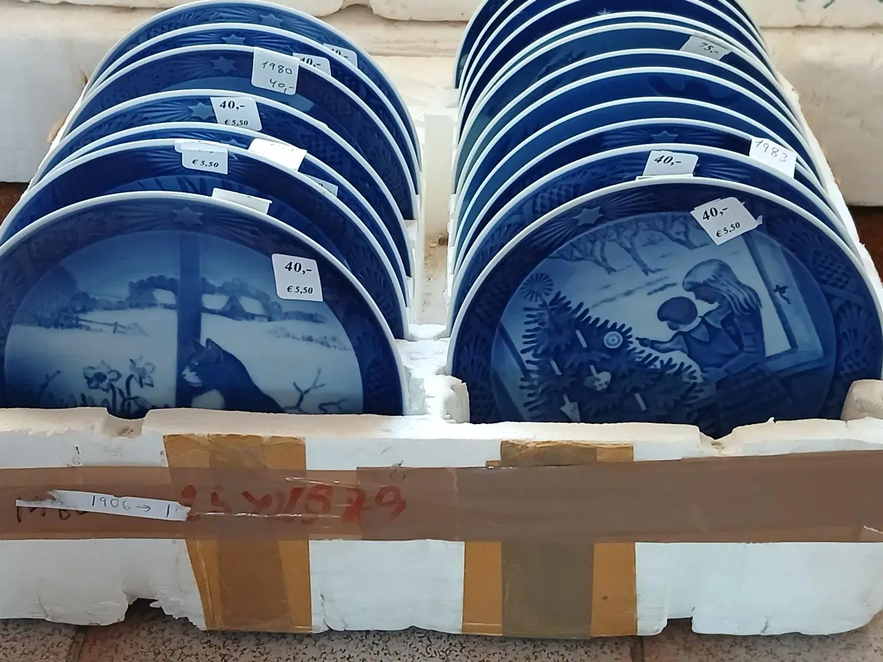 Billede 2 - Juleplatter, Kongelige 1. sortering