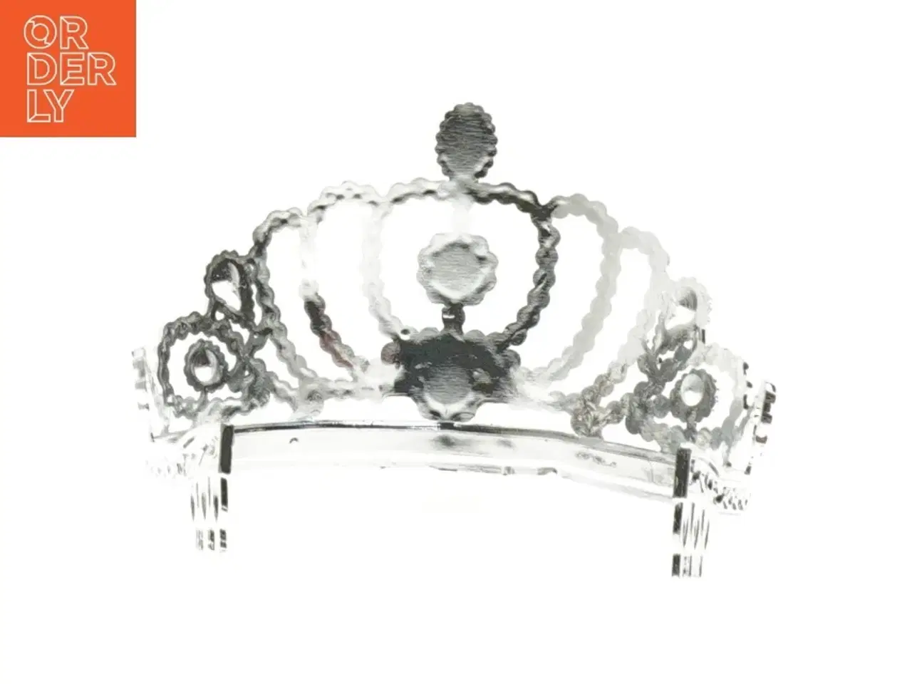 Billede 2 - Prinsessetiara med farvede sten (str. Ø 13 cm)