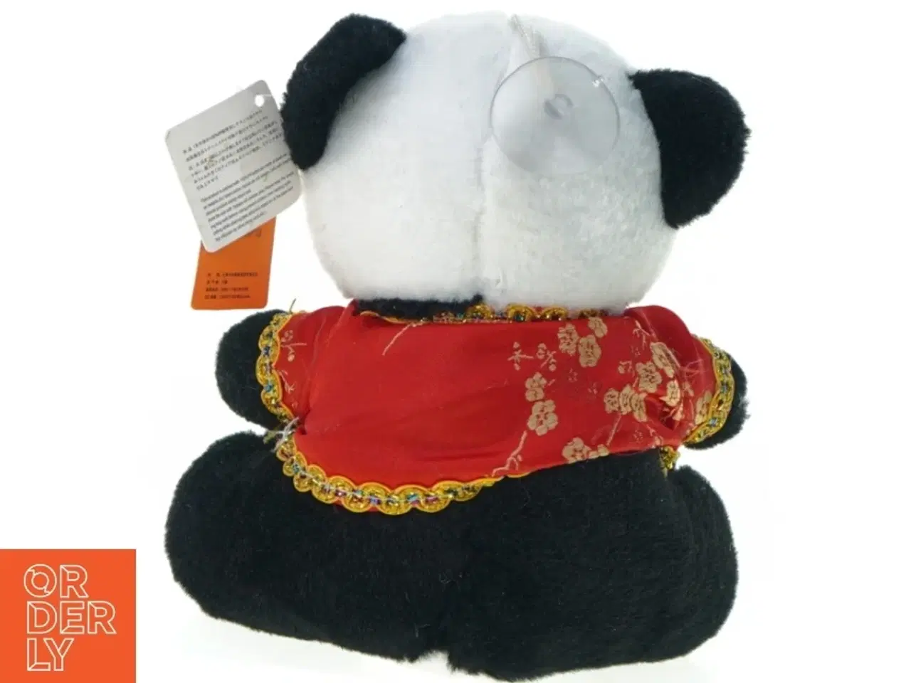 Billede 2 - Panda i kinesisk tøj med sugekop (str. 17 cm)