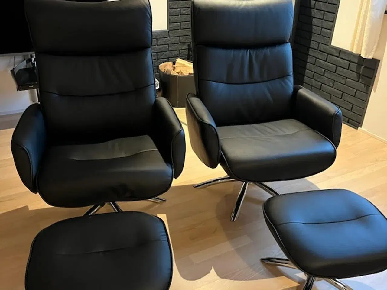 Billede 2 - Lænestole inc. fodskammel sælges