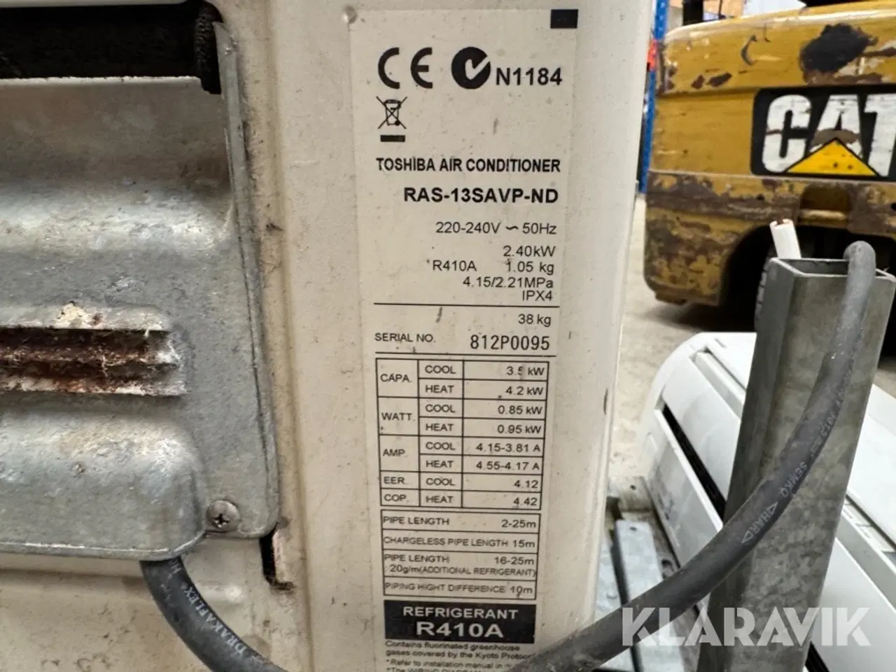 Billede 9 - Luft til luft varmepumpe Toshiba RAS-13SAVP-ND