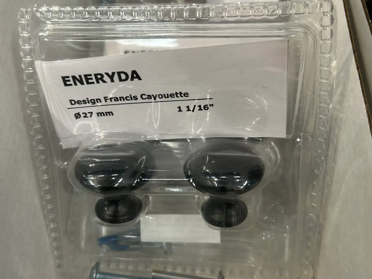 Billede 3 - 6 nye IKEA ENERYDA knopgreb i traditionel stil, i 
