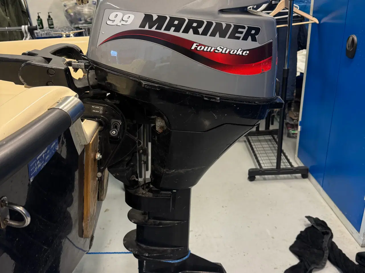 Billede 5 - Jolle med motor og bådtrailer