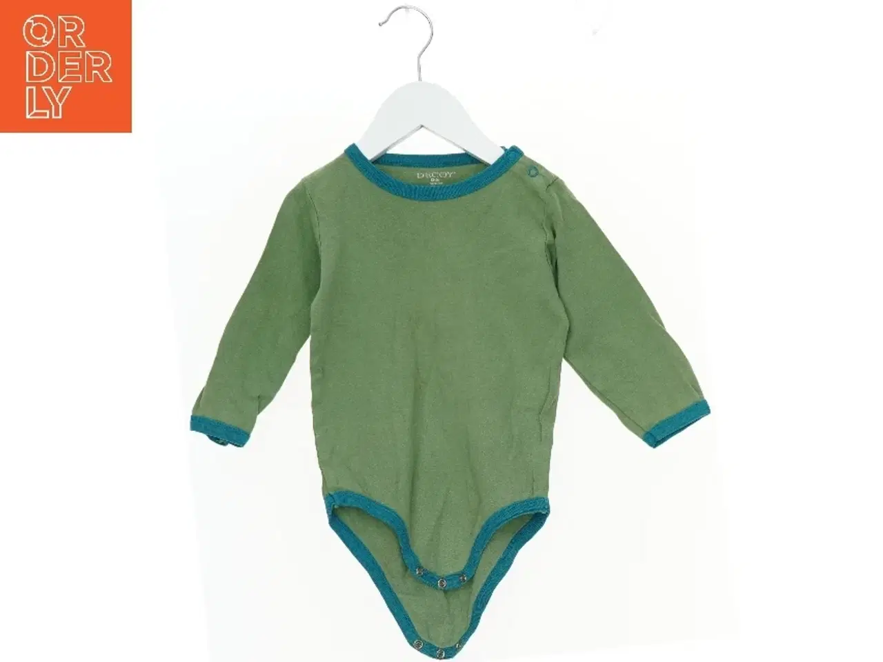 Billede 1 - Grøn bodystocking med lange ærmer fra Decoy (str. 92)