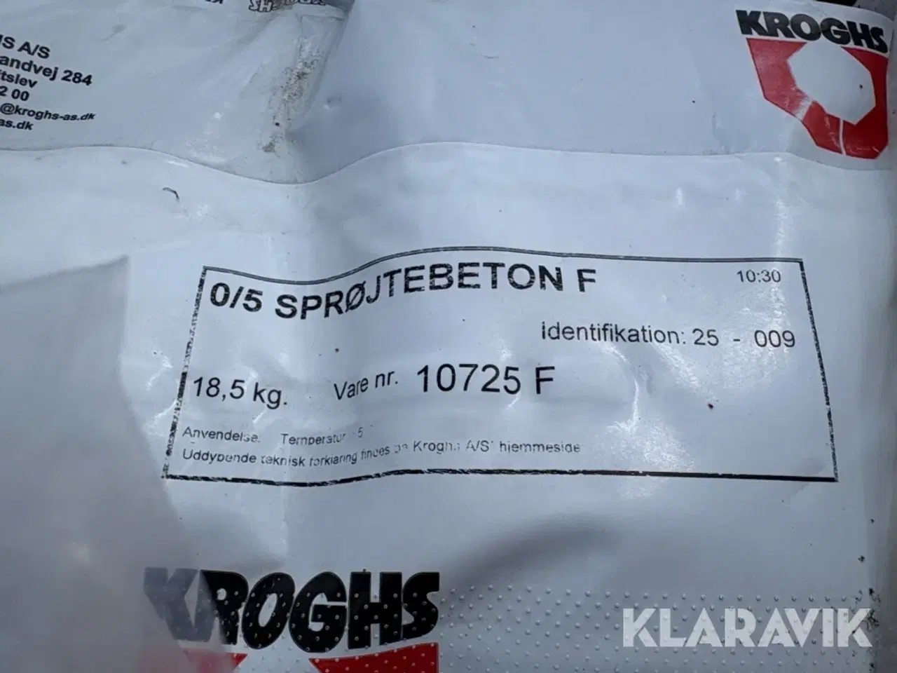 Billede 2 - Sprøjtebeton Kroghs 0/5