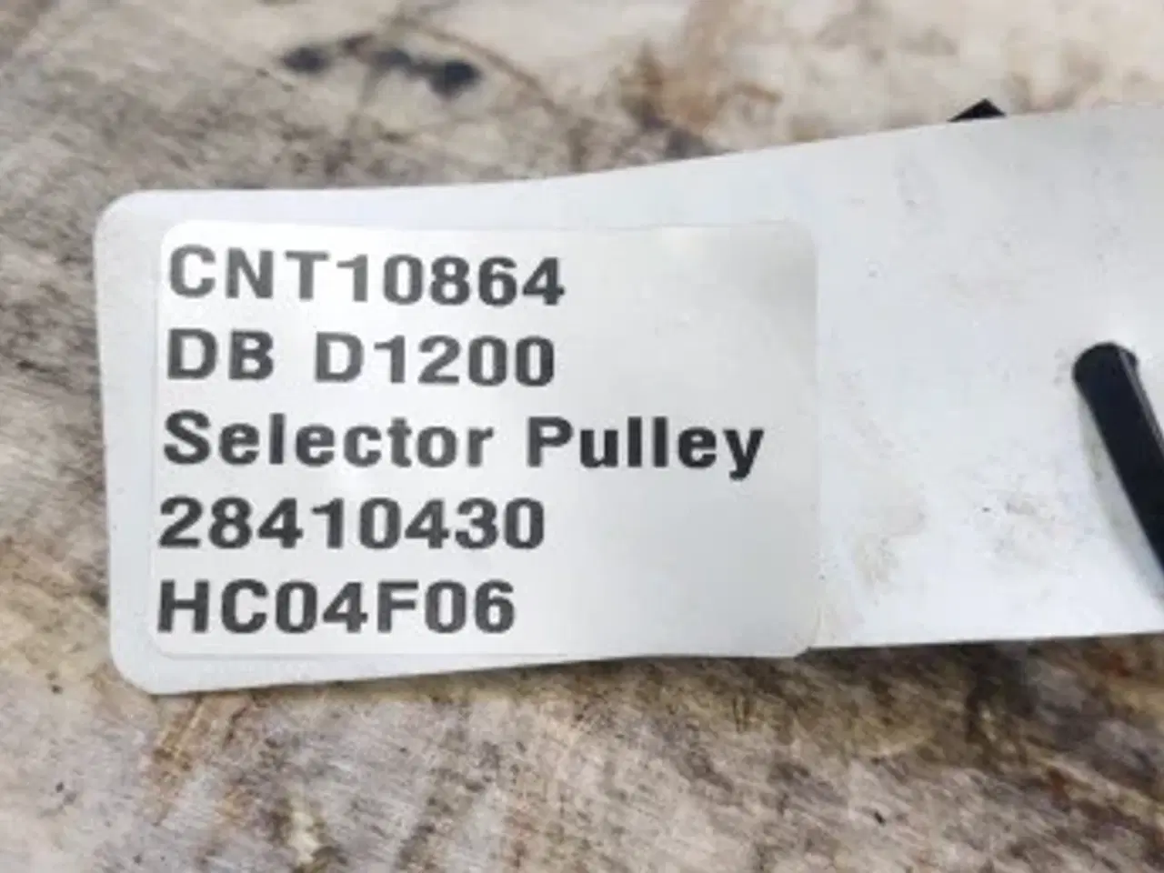 Billede 8 - Dronningborg D1200 Underblæser variator Remskive 28410430 komplet