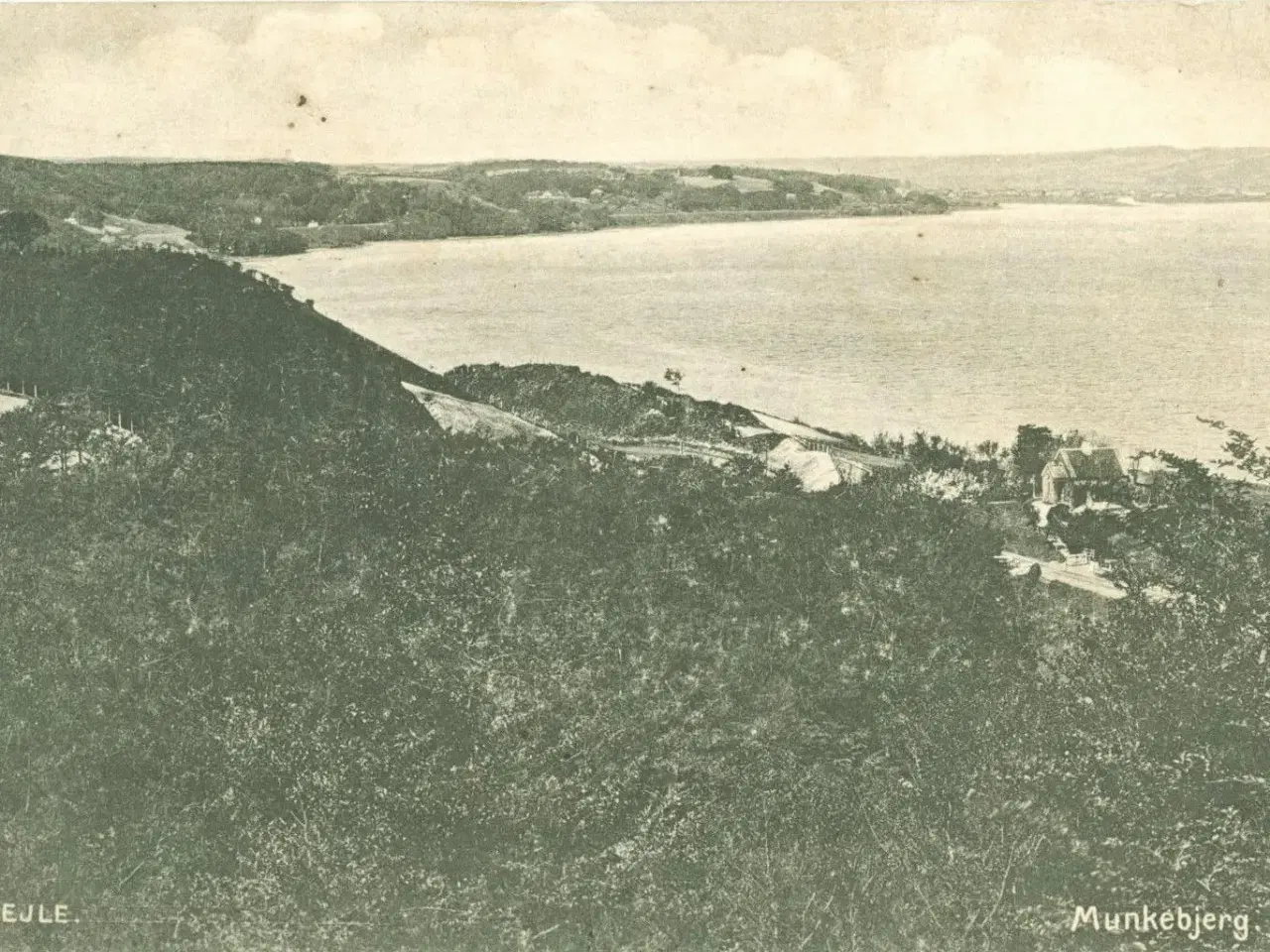 Billede 1 - Vejle. Munkebjerg, 1908