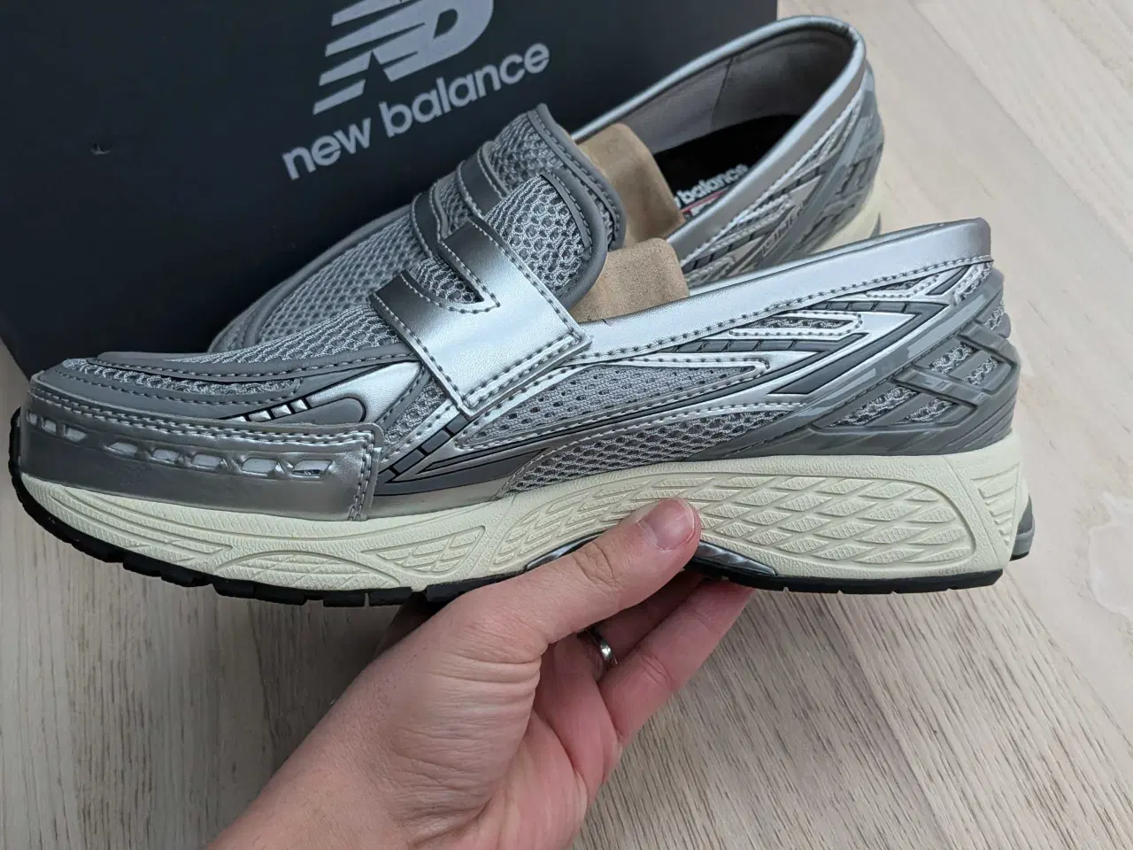 Billede 4 - New balance 1906L loafers metallic silver 