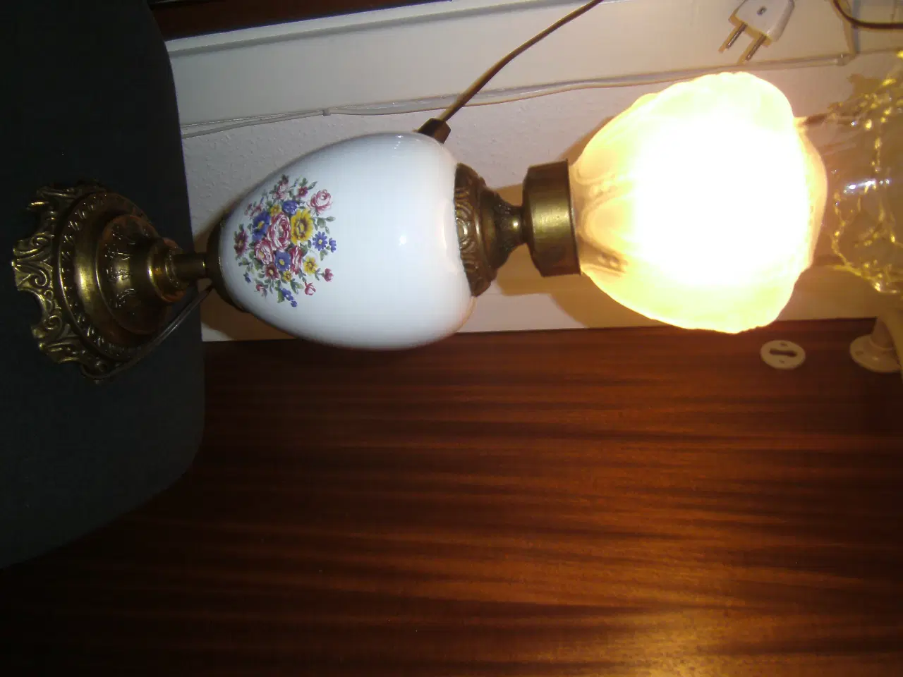 Billede 1 - BORDLAMPE   " VINTAGE "  CLASSIC CA 46 CM HØJDE