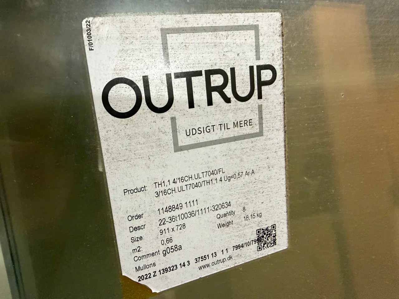 Billede 2 - 2 store vinduer Fastkarm 