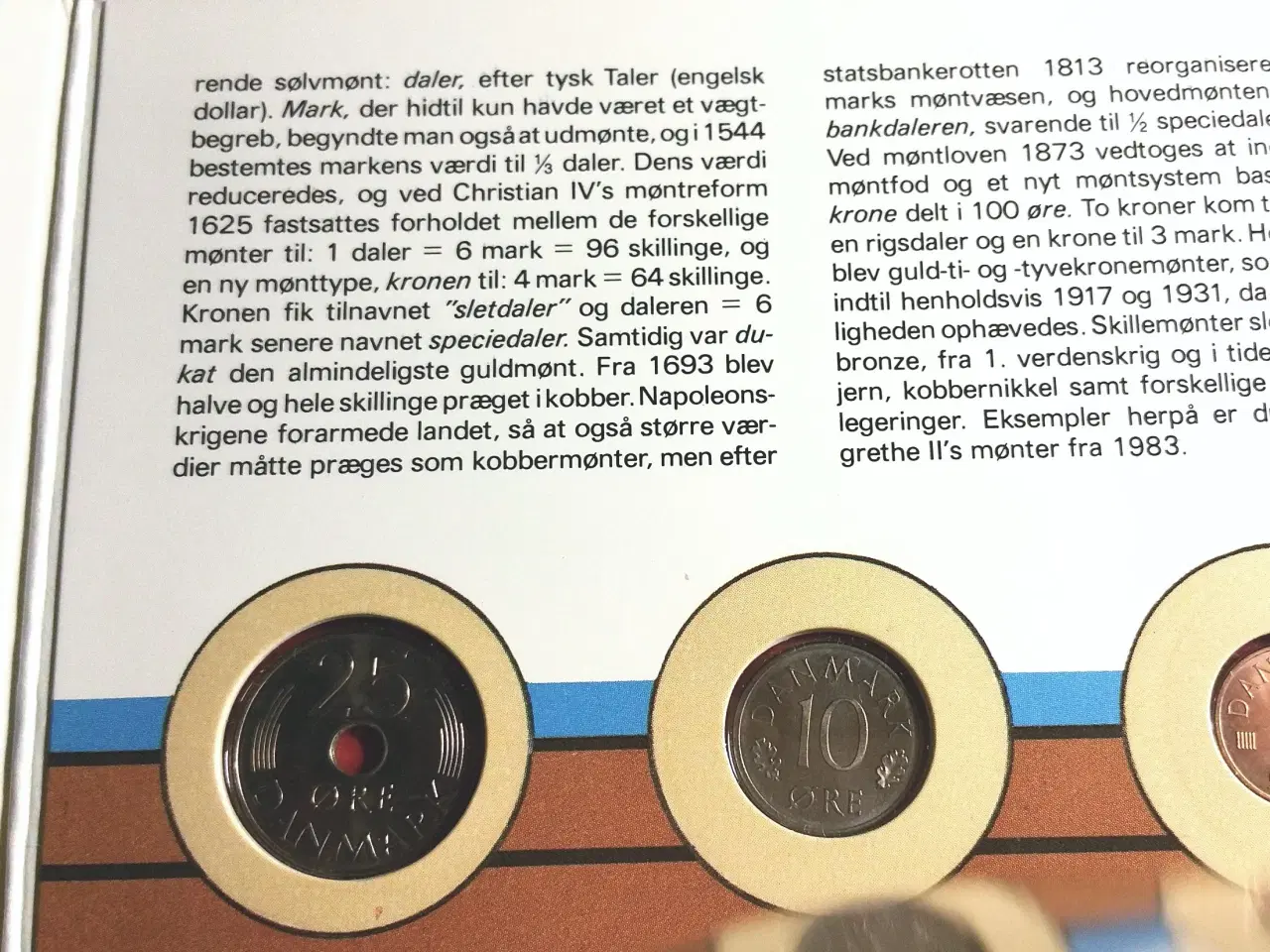 Billede 4 - MARGRETHE II HANDELSBANKEN MØNTSÆT 1980 - 1988