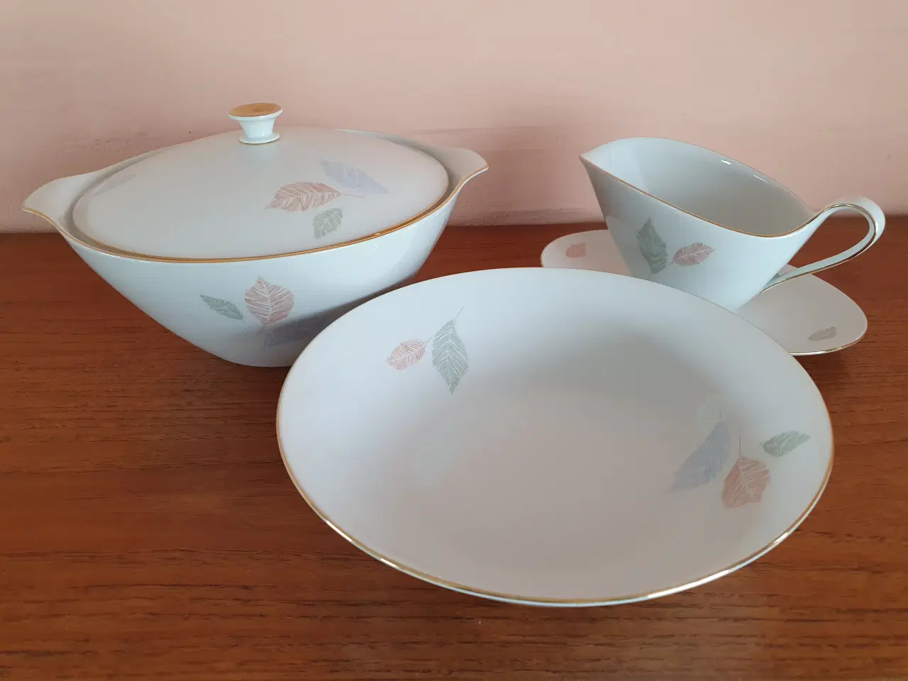 Billede 2 - Vintage spisestel til 12 personer