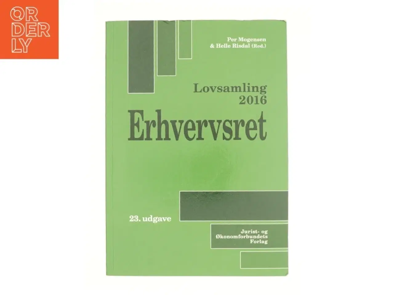 Billede 1 - Lovsamling 2016 : erhvervsret (Bog)