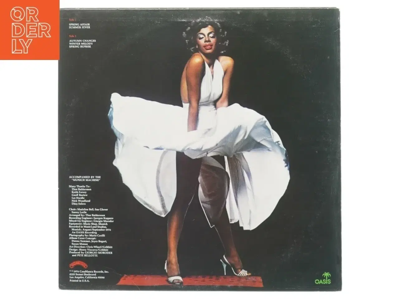 Billede 7 - Vinylplade med Donna Summer (str. 31 x 31 cm)