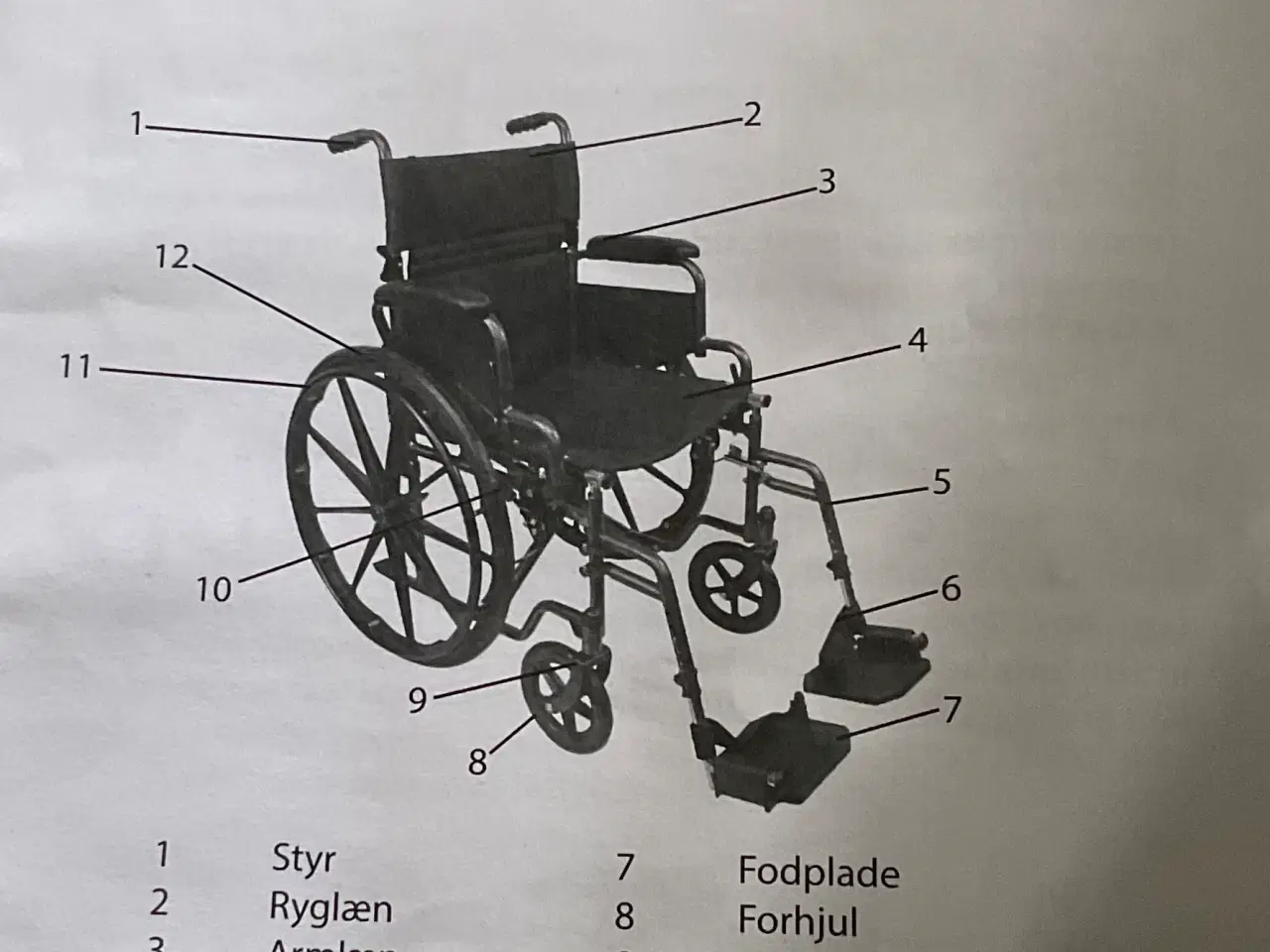 Billede 4 - Kørestol til salg